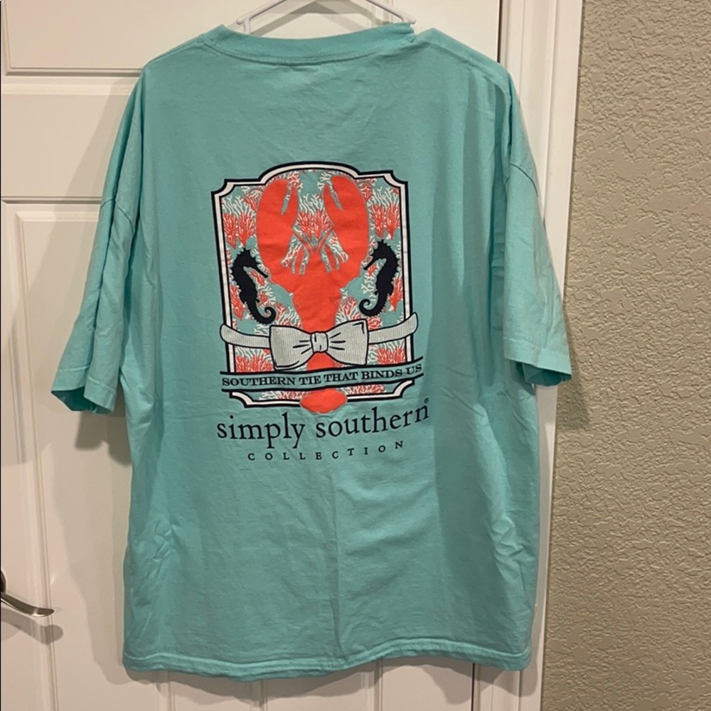 Simply Southern Lobster t shirt